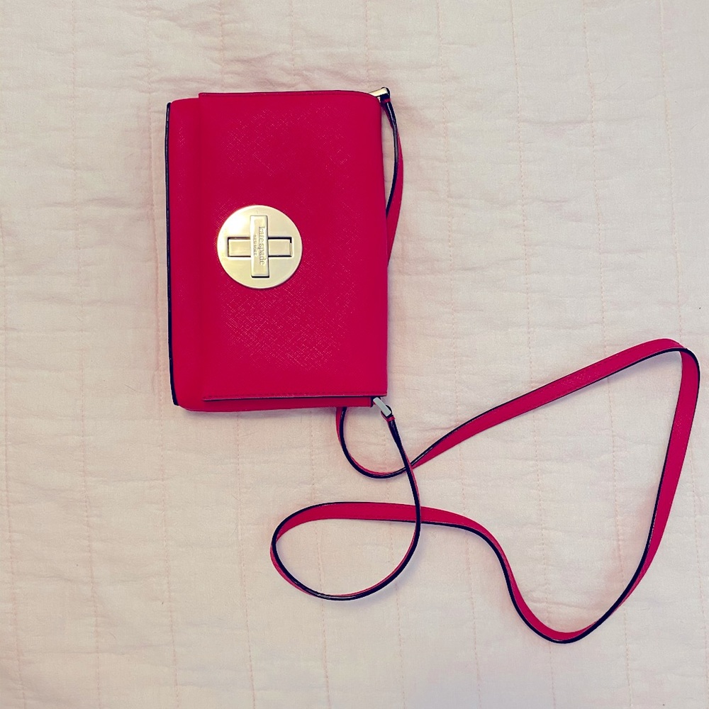 Pink Kate Spade Sally Crossbosy